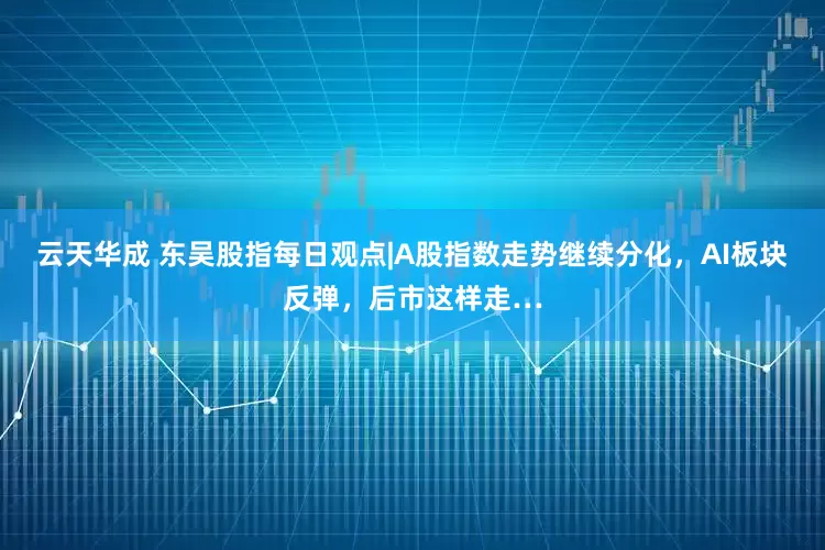云天华成 东吴股指每日观点|A股指数走势继续分化，AI板块反弹，后市这样走…