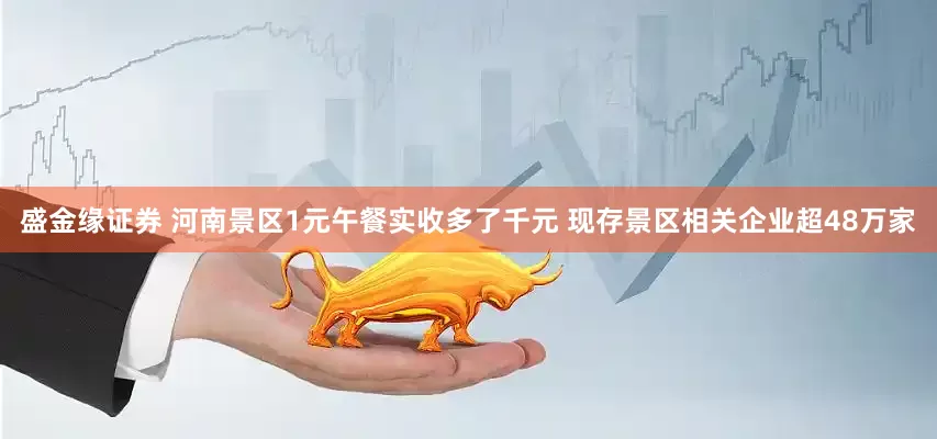 盛金缘证券 河南景区1元午餐实收多了千元 现存景区相关企业超48万家