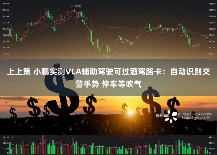 上上策 小鹏实测VLA辅助驾驶可过酒驾路卡：自动识别交警手势 停车等吹气